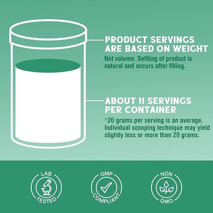 Bovine Collagen Peptides Powder for Women and Men, Grass-Fed Hydrolyzed Collagen Protein Type I & III, Skin, Hair, Nails, Bones, Digestion, Unflavored, Non-GMO, Keto & GF, 11 Servings, 8oz