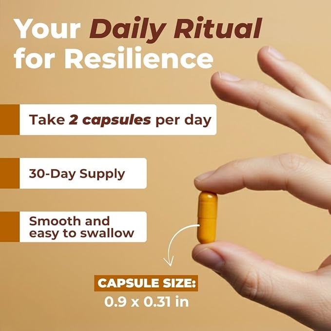 Vital Turmeric Curcumin Supplement – 1310 mg Blend with 95% Curcuminoids & Curcumin with Black Pepper – Joint, Brain, Immune & Anti-Aging Support – Non-GMO, Gluten-Free – 30 Day Supply