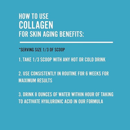Intentionally Bare Collagen Powder Unflavored - Collagen Peptides Powder with Biotin & Hyaluronic Acid - Non-GMO & Grass Fed Collagen Protein Powder with 10g Protein - Keto Collagen Powder 40 Servings