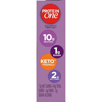Protein One 90 Calorie Protein Bars, Peanut Butter Chocolate, Keto Friendly, 5 Ct, 4.8 oz