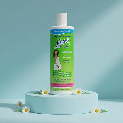 Lemisol Feminine Wash, Daily Cleanser, Hypoallergenic, 2-Pack of 16 FL Oz Each, 2 Bottles