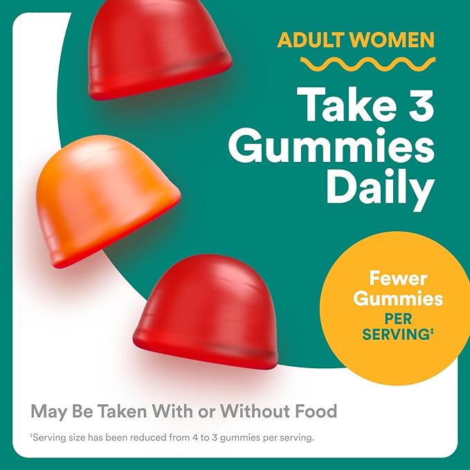 SmartyPants Prenatal Multivitamin Gummies, Omega 3 (DHA/EPA), Methylfolate, Biotin, Vitamin D3, C, Vitamin B12, B6, Vitamin A, K & Zinc, Gluten Free, 120 Count (40 Day Supply)