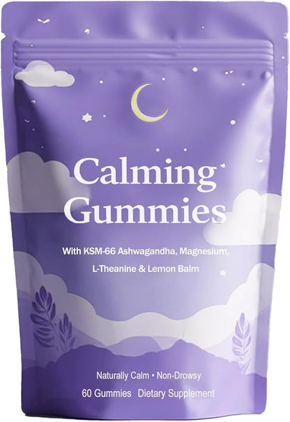 IRMI Calming Sleep Gummies with Ashwagandha, Magnesium, L-Theanine & Lemon Balm, 60 Gummies