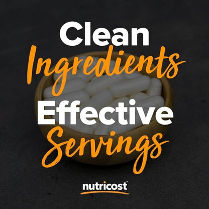 Nutricost Magnesium+ Extra Strength 420mg, 240 Capsules - 120 Servings. Magnesium Oxide and Glycinate - Non-GMO, Gluten Free, Vegan Friendly (Pack of 2)