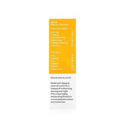 Q+A Vitamin C Brightening Face Serum (30ml), Vitamin C Serum for Face with Hyaluronic Acid, Hydrating and Anti-Ageing, Fragrance Free Skincare, Brightens Skin and Evens Out Skin Tone