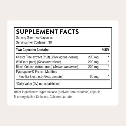THORNE - Meta-Balance - Nutritional Support for Women During Menopause* - Gluten, Dairy & Soy-Free - 30 Servings