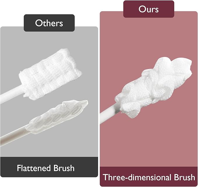Momcozy Baby Tongue Cleaner Gauze, Baby Toothbrush Disposable Oral Cleaner, Toddler Tooth Brush for Tooth Mouth Gum Clean, Infant Toothbrush Oral Cleaning Stick, Baby Oral Cleaner Newborn, 40 Count