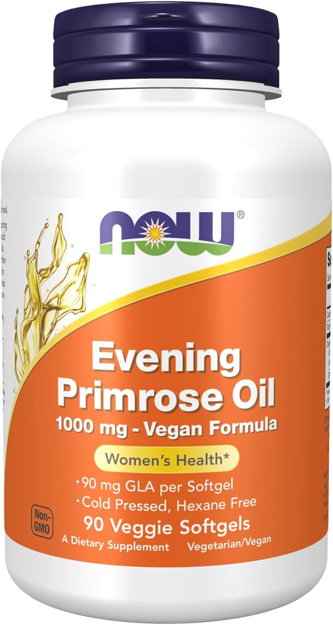 Evening Primrose Oil 1000 mg Vegan Formula Veggie Softgels