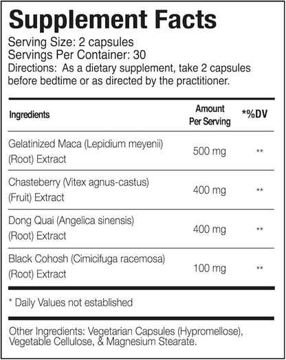 50+ Balance Premium Supplement, PMS Relief. Female Balance During PMS or Menopause. Mood Support & Relief. 60 Capsules (2-Pack)