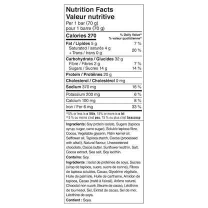 PROBAR - PROTEIN Bar, Chocolate Brownie, Non-GMO, Gluten-Free, Healthy, Plant-Based, Whole-Food Ingredients, Natural Energy (12 Count)