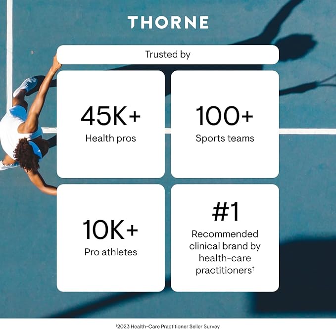 THORNE - Curcumin Phytosome 1000 mg (Meriva) - Clinically Studied, High Absorption - Supports Healthy Inflammatory Response in Joints, Muscles, GI Tract, Liver, Brain & Nerves* - 60 Servings