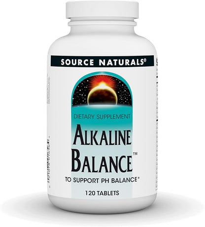 Source Naturals Alkaline Balance to Support PH Balance* - 120 Tablets