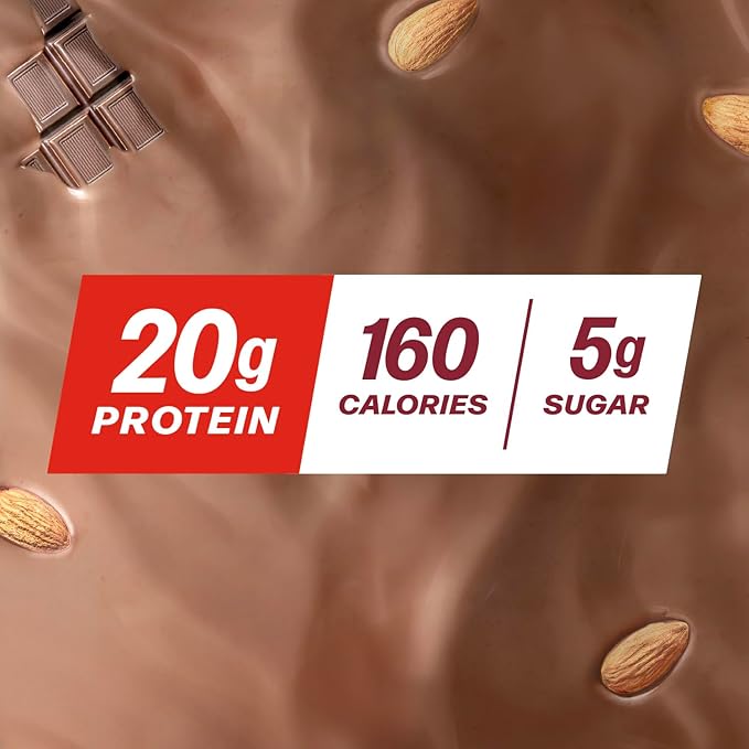 Premier Protein Non-Dairy Plant Based Almondmilk Protein Shake, Chocolate, 20g Protein, 5g Sugar, 11.5 Fl oz, 12 Count