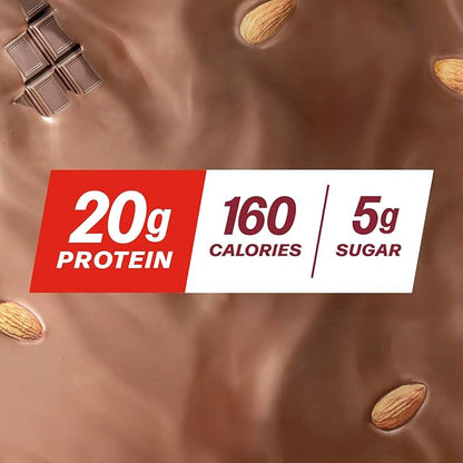 Premier Protein Non-Dairy Plant Based Almondmilk Protein Shake, Chocolate, 20g Protein, 5g Sugar, 11.5 Fl oz, 12 Count