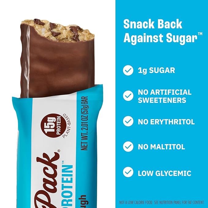 Munk Pack Sampler Pack Probiotic Protein Bars | Keto-Friendly 15g Plant Protein, 1g Sugar, 4g Net Carbs - Vegan, Low Carb, Gluten-Free Healthy Snacks | 5 Count