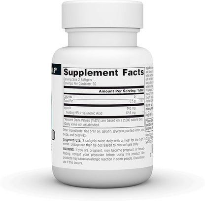 Source Naturals Hyaluronic Acid Injuv 70mg - 60 Softgels