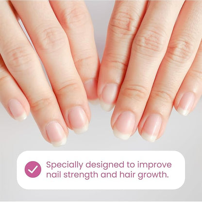 Sanar Naturals Collagen Pills with Biotin, Vitamin C - Supports Healthy Hair, Skin and Nails - Boost Hair Growth & Strong Nails - Collagen Biotin Supplement, 150 Capsules