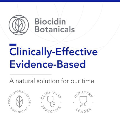 Biocidin G.I. Detox+ Activated Charcoal Binder & Zeolite Detox Supplements with Silica - Helps Bind & Clear Toxins - Supports Full Body Cleansing and May Reduce Bloating (60 Capsules)