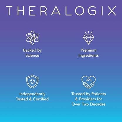 Theralogix Ovasitol Plus Metabolic Health Supplement - Myo-Inositol & D-Chiro Inositol+Chromium Picolinate+Alpha-lactalbumin & Vitamin D - 90-Day Supply - Unflavored - 180 Count