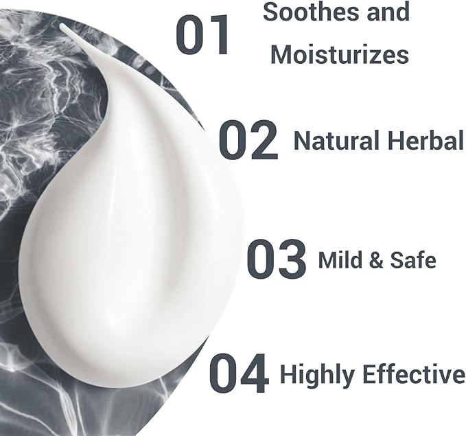 ishancare Balanitis Treatment for Men, 100% Organic Natural Ingredients, Soothing Skin, Yeast, Anti-Inflammatory, Itch Relief, Antifungal, Dryness, Redness, Irritation - 3.53oz