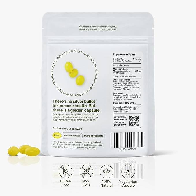 IMMY Doctor-Developed Inflammation Support - 30 Capsules - Supports Healthy Inflammatory Response & Immune Resilience - Paleobiotic, Daily Inflammation Control
