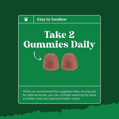 Extra Strength Moringa Gummies for Women - Natural Antioxidant Green Superfood Gummy Vitamins for Women with 10:1 Moringa Extract - Vegan Non-GMO & No Artificial Flavors or Colors - 60 Count