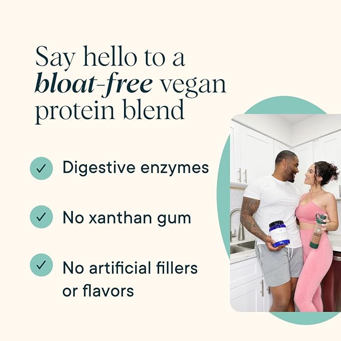 Ora Organic Vegan Protein Powder - 23g Plant-Based Protein Powder for Women and Men | Clean Protein Source, Keto Friendly, Gluten Free, Paleo, Dairy-Free, Soy-Free - Vanilla Chai - 20 Servings