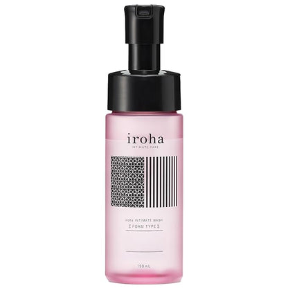 iroha Intimate Wash Foam Type – pH Balanced Botanical Feminine Wash with Damask Rose & Geranium | Relaxing Self Care Hygiene Therapy for Women| Made in Japan 5 fl oz