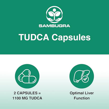 TUDCA Liver Supplements 1100mg, 3rd Party Tested Ultra Strength Bile Salt TUDCA Supplement, Liver Support for Detox Cleanse and Repair, 120 Capsules