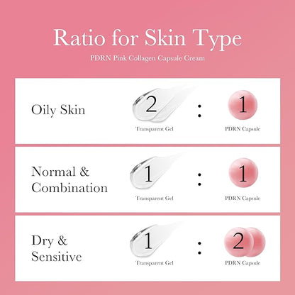 medicube Capsule Cream with Salmon DNA PDRN Pink Collagen | Lightweight Moisturizing Cream with PDRN, Niacinamide for Uneven Skin Tone and Texture, Glow hydration | Korean Skincare, 1.94 oz
