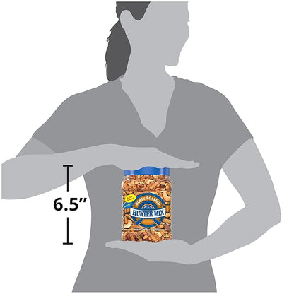 Southern Style Nuts Honey Roasted Hunter Bulk Trail Mix,23 oz,Honey Roasted Sesame Sticks & Peanuts,Sunflower Kernels,Almonds,Cashews & Pepitas,Mixed Nuts,Snacks for Adults-& Kids,(Pack of 2)