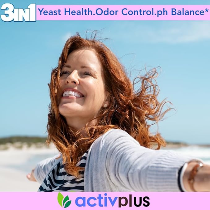 Vaginal Health 5-in-1 Vaginal Odor HP-V Immunity Support pH balance Yeast Itching Dryness Support - 2X Absorption Clinical Strength - Mushrooms Hyaluronic Acid Astragalus Curcumin14 Vaginal Capsules