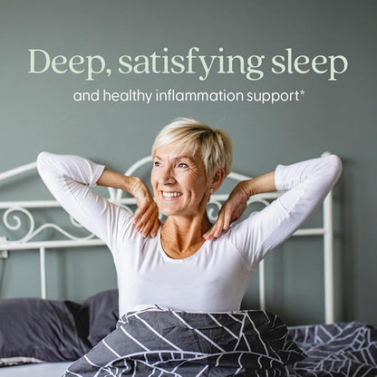 New Chapter Sleep Aid – Zyflamend Nighttime for Sleep Support with Turmeric + Valerian Root + Lemon Balm + Holy Basil, Vegetarian Capsules, 60 Count