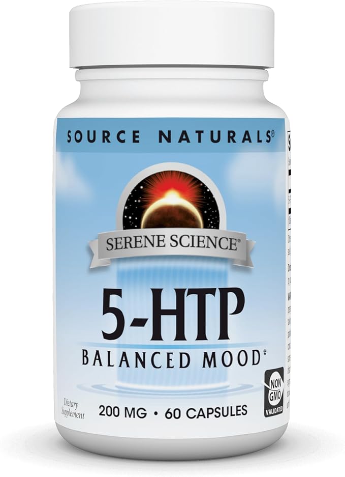Source Naturals Serene Science 5-HTP 200 mg - 60 Capsules