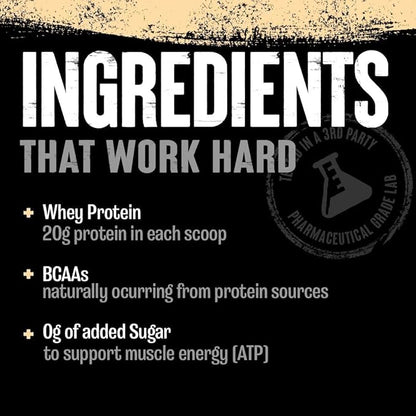 Animal 100% Whey Protein Powder Samples & 25oz BPA Free Shaker Bottle – Real Instant Iced Coffee Whey + 20g of Protein, 120mg of Caffeine Meal Replacement with BCAA – Cold Brew Latte, 3 Single Packets