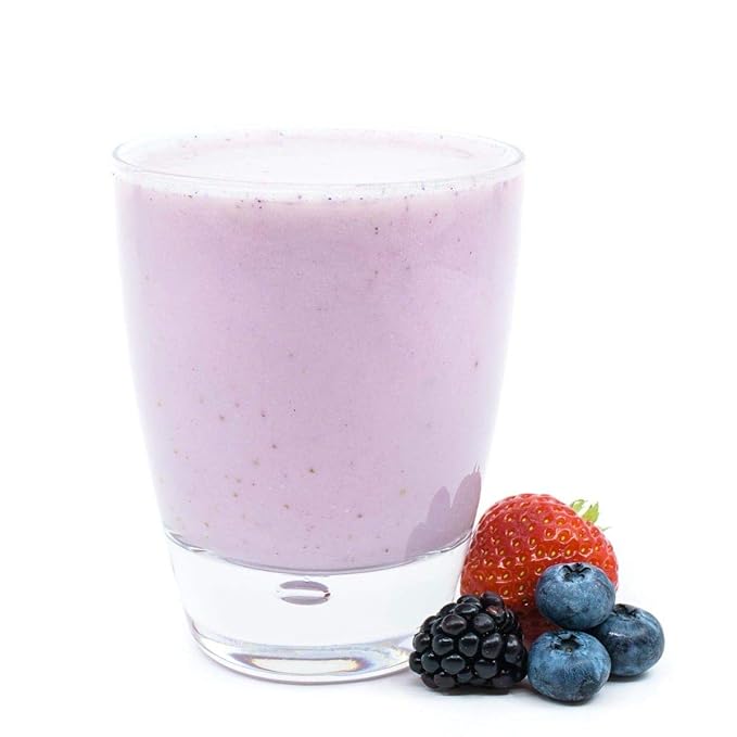 WonderSlim Meal Replacement Smoothie, Berry Yogurt, 15g Protein, 24 Vitamins & Minerals, Gluten Free (7ct)