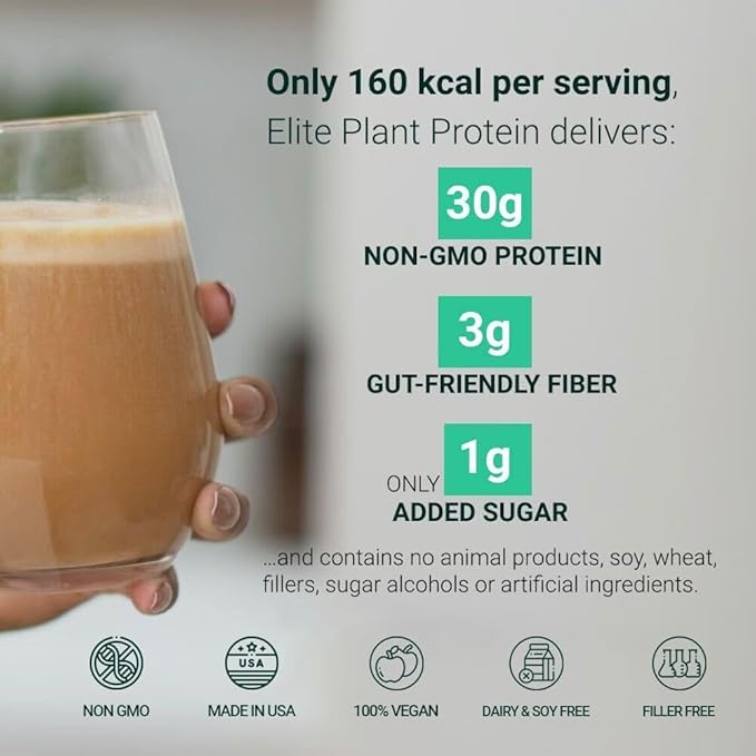 FYTA Vegan Protein Powder - Chocolate Plant Based Protein Powder with Better Taste & Texture Than Whey Protein - 30g Non-GMO & Dairy Free Protein Powder Vegan for Women & Men - Creamy Chocolate 630g