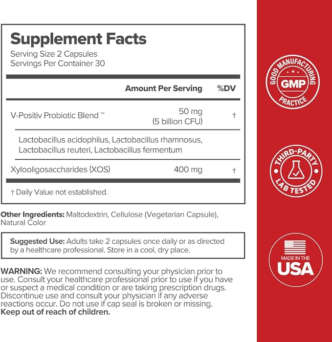O Positiv URO Vaginal Probiotics for Women pH Balance with Prebiotics & Lactobacillus Probiotic Blend - Vaginal Health Supplement - Promote Healthy Vaginal Odor & Vaginal Flora, 60 Count (Pack of 3)