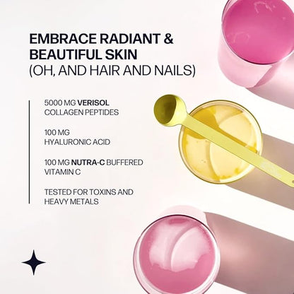 Sparkle Wellness VERISOL Bioactive Hydrolyzed Collagen Peptides | Collagen Powder Supplement with Vitamin C & Hyaluronic Acid for Hair, Skin, and Nail Health | Skin Boost Plus (Chocolate) [30-Serves]