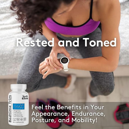 Youth & Tonic Sculpt Lean Cleanse – Feel Lighter & More Toned, Water Weight & Bloating Relief, Detox & Fluid Loss Support – Bedtime Trim, 15 Day Colon Cleanser, 90 Pills for Metabolism & Defined Body