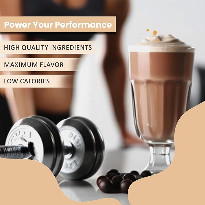 Dark Chocolate Pudding/Shake Mix - 7/Box | Gluten Free, KETO Friendly, Low Calorie, Low Carb, Vitamin Fortified, Meal Replacement