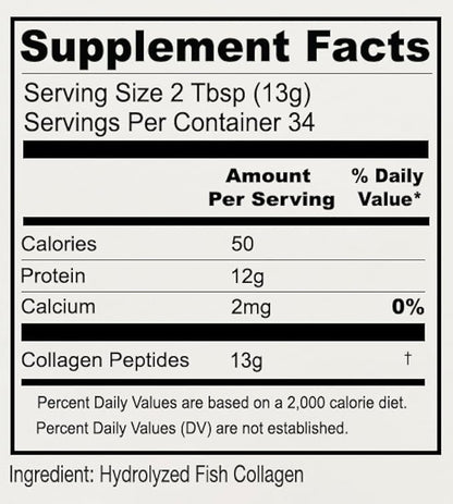 Anthony's Hydrolyzed Marine Collagen Peptides, Gluten-Free, Paleo and Keto Friendly, Unflavored, 1-Pound (Pack of 2)