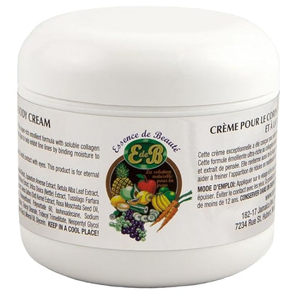 Essence de Beaute Collagen + Vitamin E Face & Body Cream, 4oz