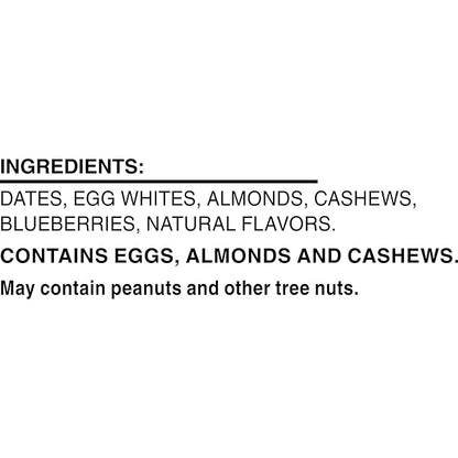 RXBAR Protein Bars, Protein Snack, Snack Bars, Blueberry, 18.3oz Box (10 Count)