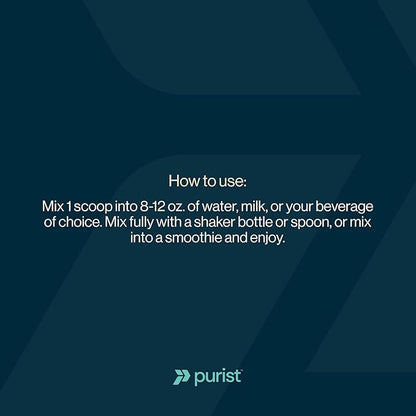 PURIST REP Whey Protein Powder, Premium Milk Chocolate Grassfed Isolate,Workout Recovery, Keto Friendly, Clean Nutrition Meal Replacement, Promotes Lean Muscle, Sugar and Gluten-Free Women Men, 2 Lb