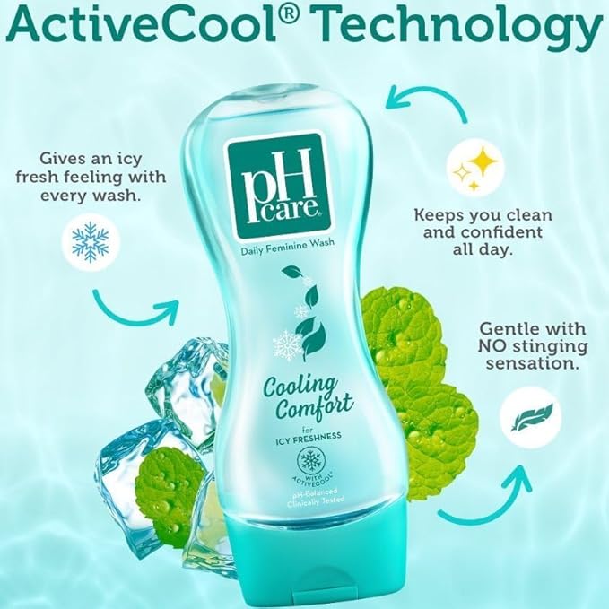 pH Care Intimate Wash Cold Wind with Active Cool 150ml