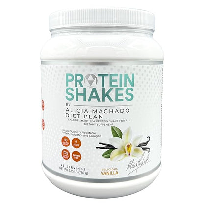 Vanilla Meal Replacement Shake 25 Servings, 20g Protein, Vegan, Dairy-Free, Complete Nutrition, Supports Weight Management & Lean Muscle