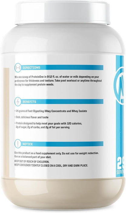 NutraOne ProteinOne Vanilla Ice Cream - 2lbs
