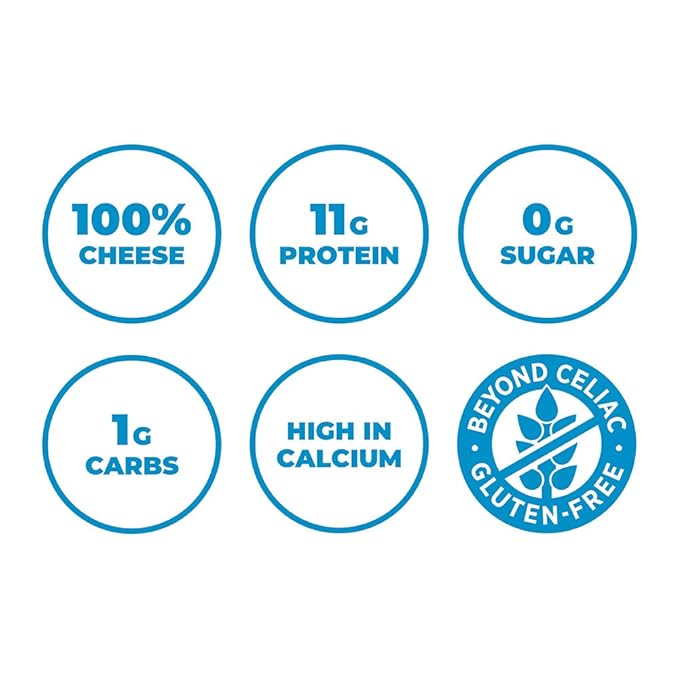Moon Cheese Oh My Gouda Cheese Bites, 10 Ounce, 2-Pack, Crunchy, Packed With Protein & Calcium, Keto, Gluten Free