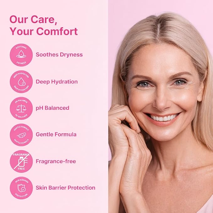Vaginal Estrogen Cream for Women Menopause: Bioidentical Estrogen Cream with Estriol for Menopause & Postmenopause Relief - External Vaginal Moisturizer 1.06 oz (2 Month Supply)